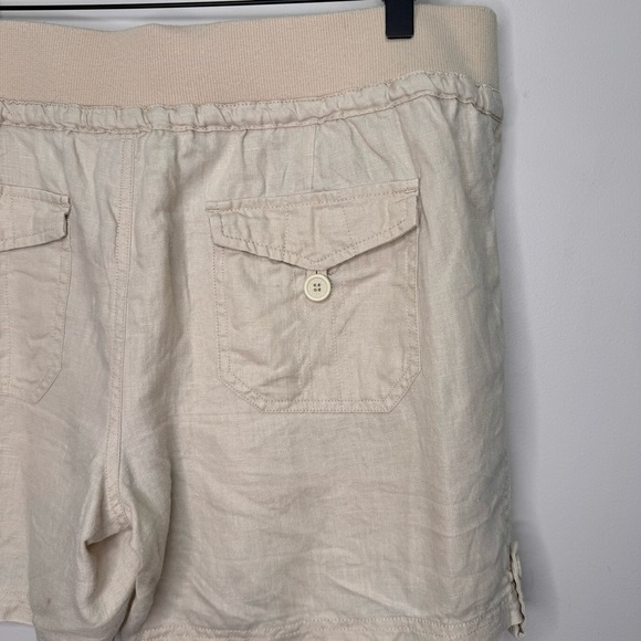 Guess Tan Linen Lightweight Shorts Size XL - Picture 8 of 12
